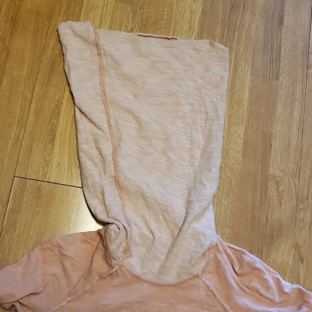 Free People Beach peach cocoon pullover small